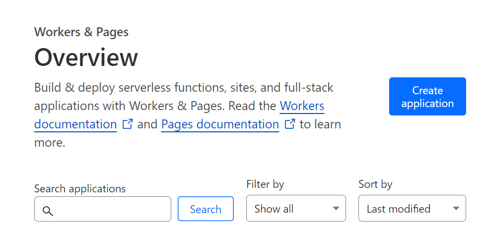 Cloudflare Pages Create App